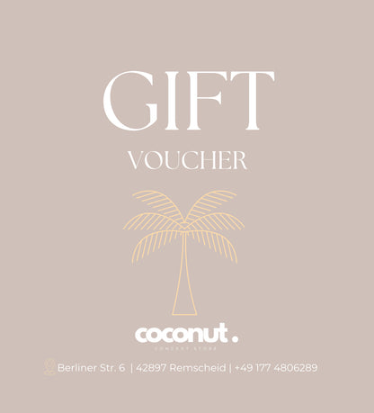 Coconut Concept Store Gutschein