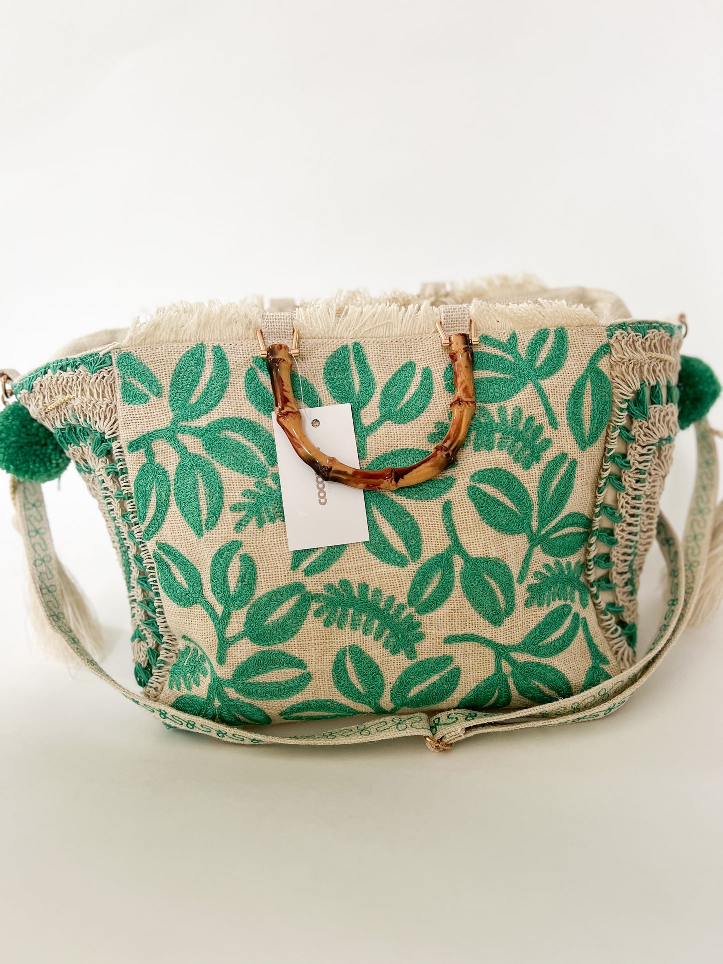 Bestickte Beach Shopper