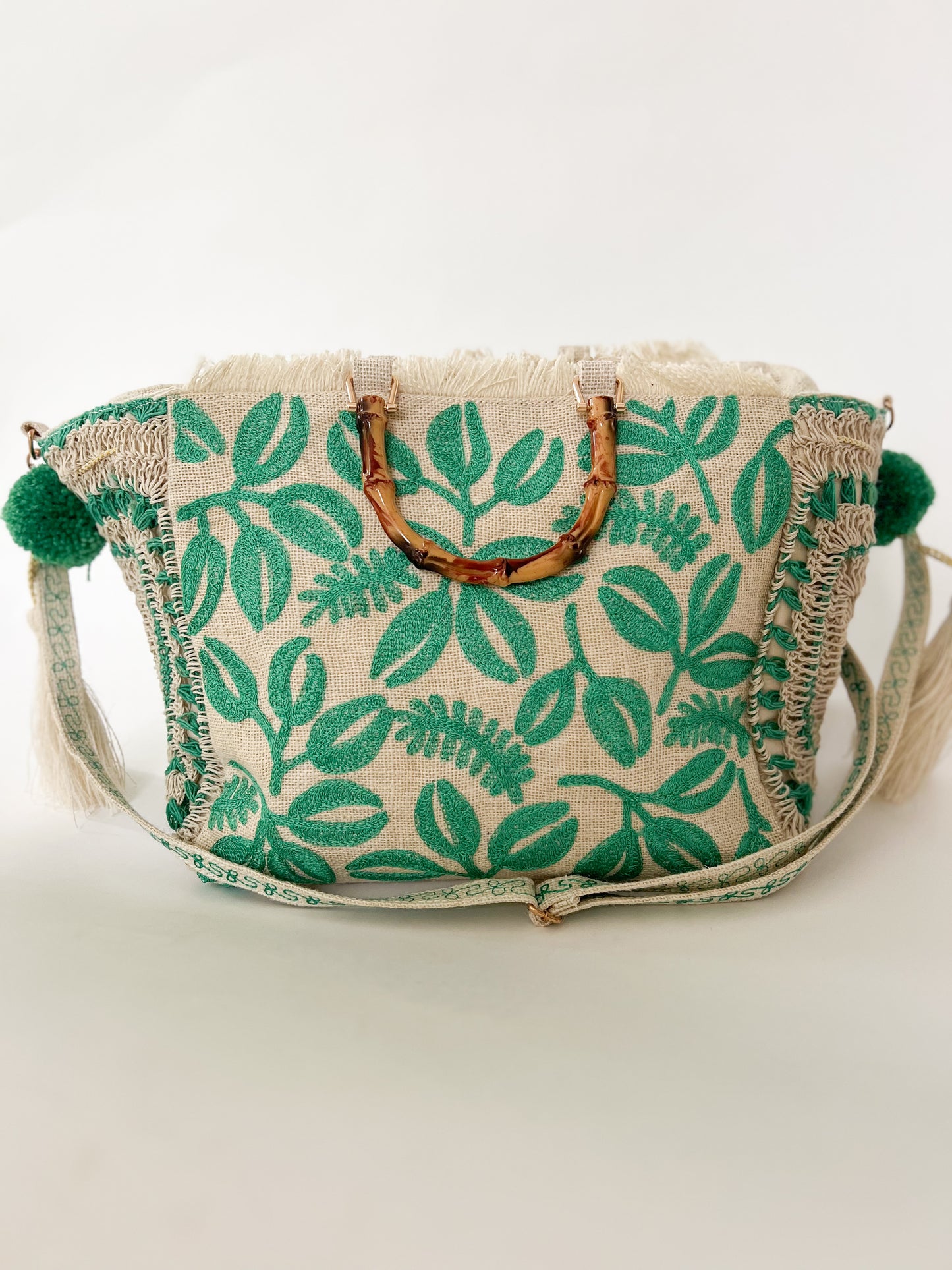 Bestickte Beach Shopper