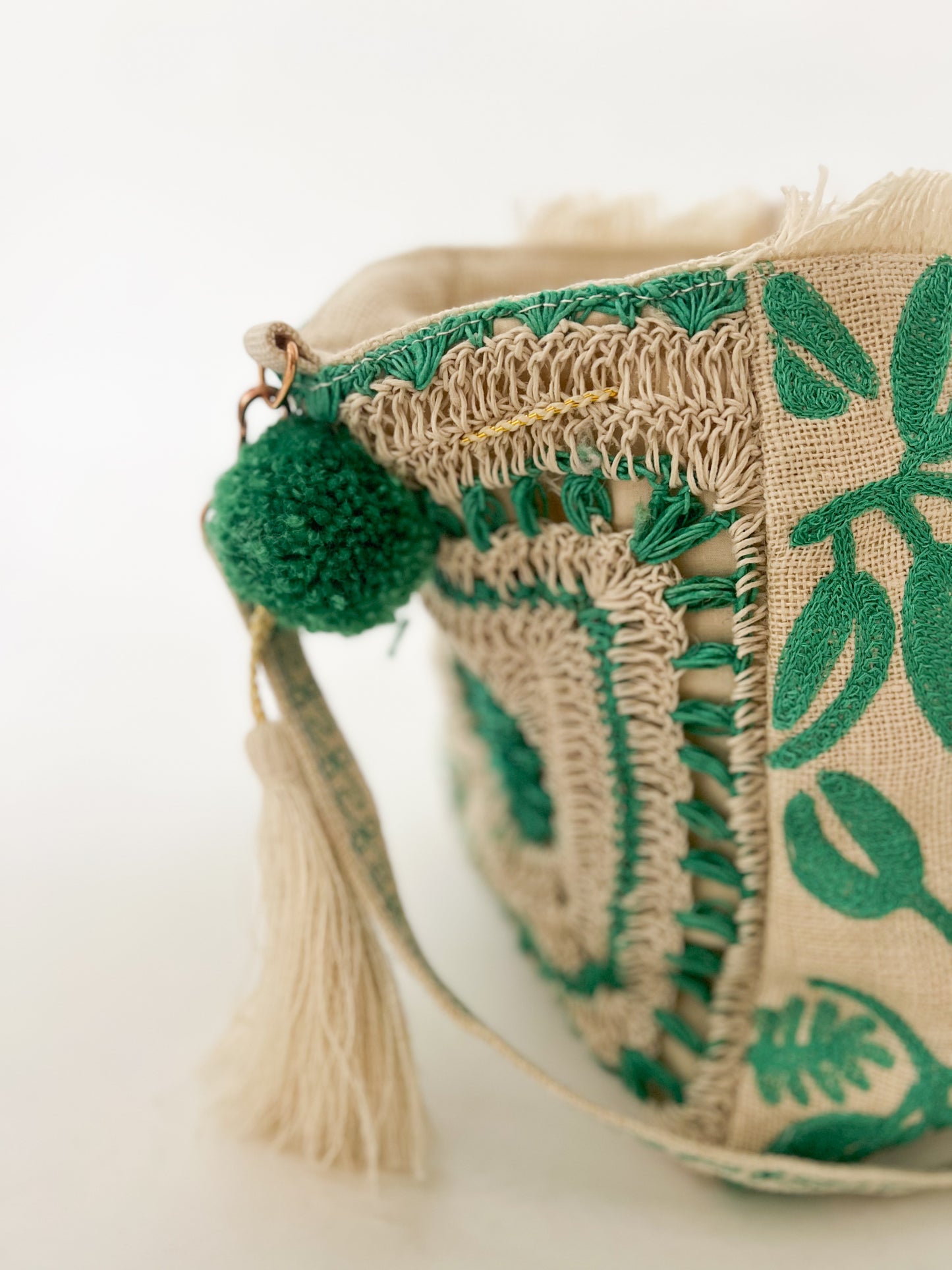 Bestickte Beach Shopper