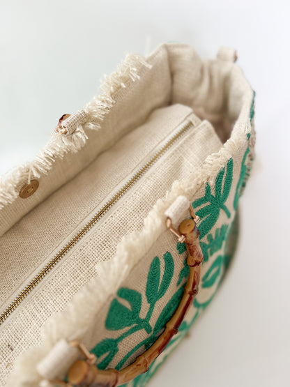 Bestickte Beach Shopper